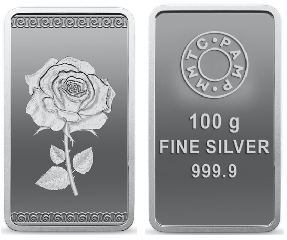 Device Of Silver Bar With Rose Device mark 5970729 Trademark
