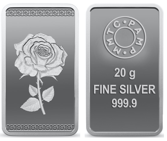 Device Of Silver Bar With Rose Device mark 5970722 Trademark