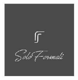 Solo Formali (label) Device mark 5971699 Trademark