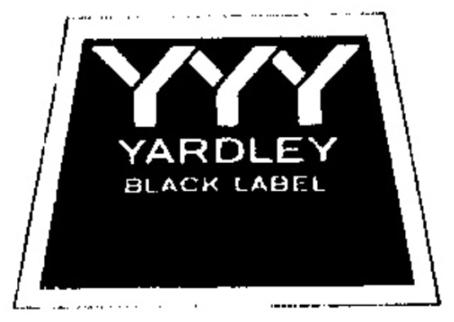 Yyy Yardley Black Label Device mark 5972331 Trademark