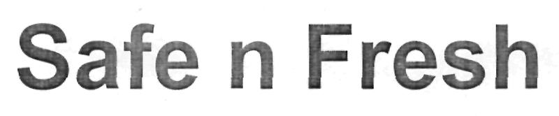 Safe N Fresh(device) Device mark 2264891 Trademark