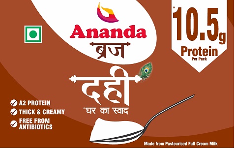 Ananda Braj Dahi Device mark 5980486 Trademark