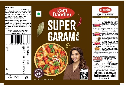 Ram Bandhu Super Garam Masala Device mark 5986232 Trademark