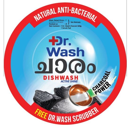Dr.wash Charam Dishwash Active Shine Charcoal Device mark 5988898 Trademark