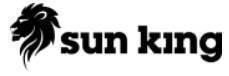 Sun King Label In Black And White Device mark 5992317 Trademark