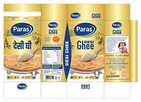 Paras Desi Ghee Device mark 5994669 Trademark