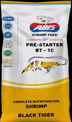 Label Of Abis Shrimp Feed Black Tiger Device mark 5996261 Trademark