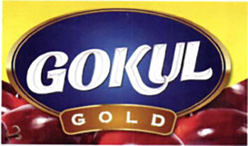 Gokul Gold Device mark 6001758 Trademark