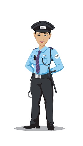 Security Guard Female Device mark 6006775 Trademark