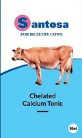 Santosa For Healthy Cows Chelated Calcium Tonic Device mark 6007789 Trademark