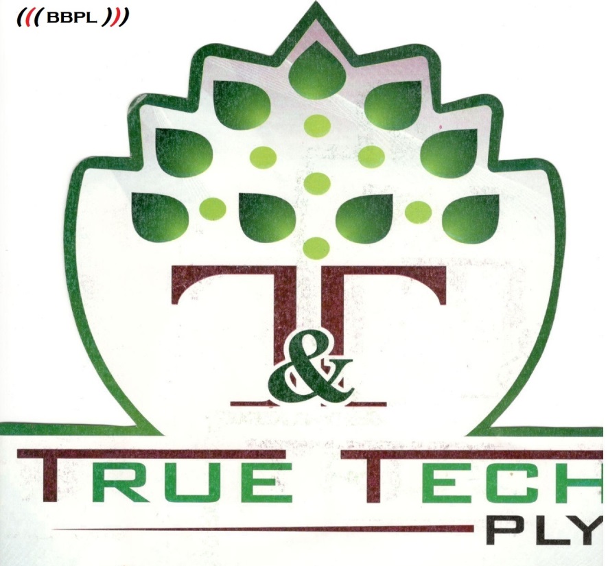 Bbpl True Tech Ply (with Device) Device mark 6010094 Trademark