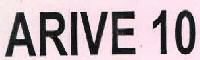 Arive 10 Device mark 2400165 Trademark