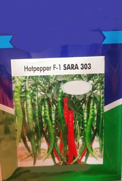 Hot Pepper F-1 Sara 303 Device mark 6011047 Trademark