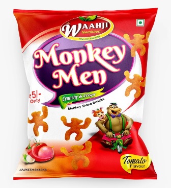 Sg Waahji Namkeen Monkey Men Device mark 6013065 Trademark