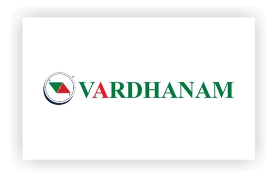 Vardhanam With The Image Of Compass (logo) Device mark 6014370 Trademark
