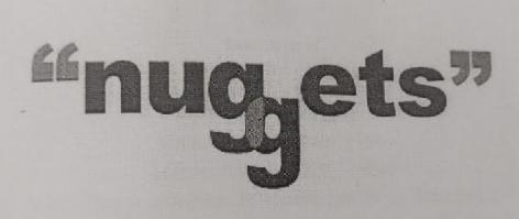 Nuggets (label) Device mark 6024688 Trademark