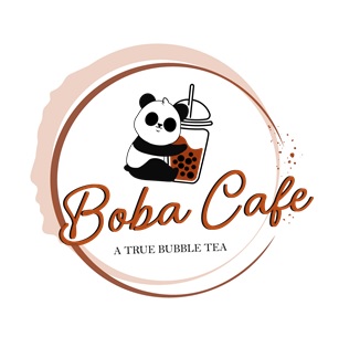 Boba Cafe With Tagline "a True Bubble Tea" Device mark 6024922 Trademark