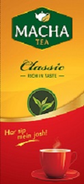 Device As Per Label With Word Macha Tea Classic Device mark 6027009 Trademark