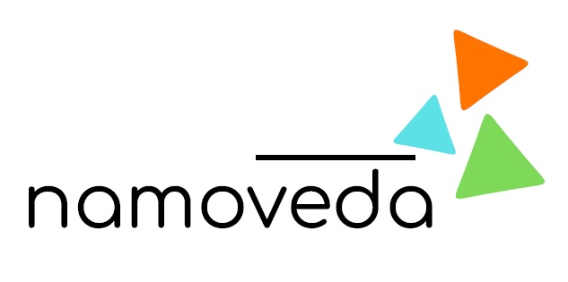Namoveda Along With The Design Of A Line And Three Triangles Device mark 6029121 Trademark