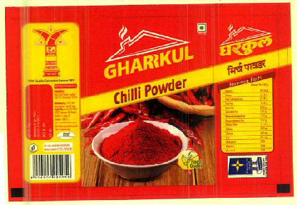 Gharrkul Chilli Powder Device mark 2951696 Trademark