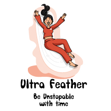 Ultra Feather Be Unstopable With Time Along With An Artistic And Creative Logo Device mark 6033233 Trademark