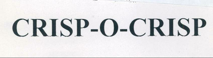 Crisp-o-crisp Device mark 2160764 Trademark