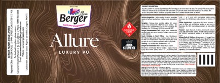 Berger Allure Luxury Pu Device mark 6036768 Trademark