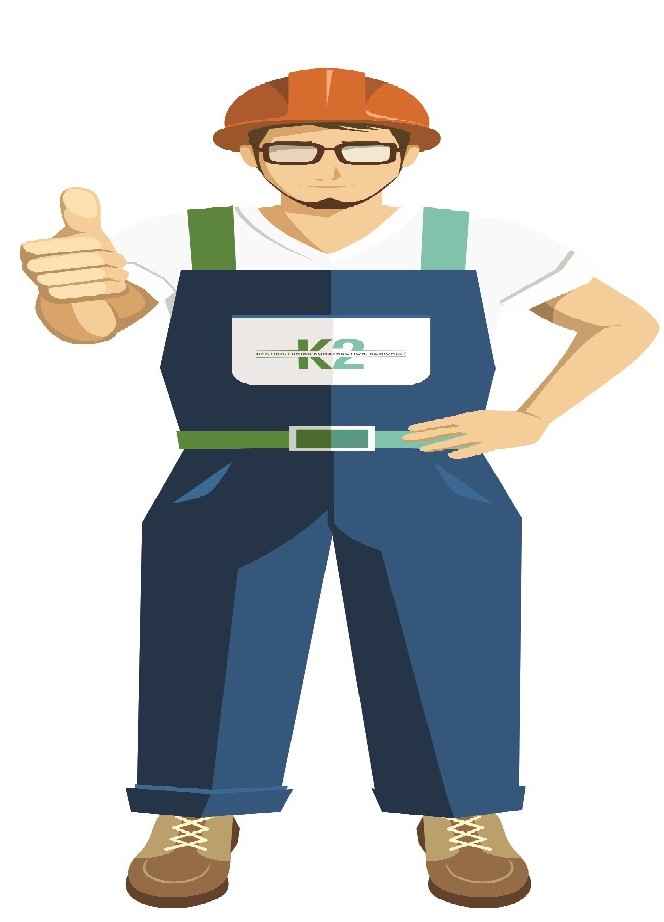 K2 Restructuring Konstruction, Kemically Mascot Device mark 6038638 Trademark