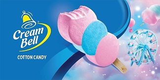 Cream Bell- Cotton Candy Device mark 6041371 Trademark