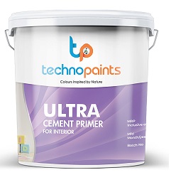 Techno Paints Ultra Cement Primer For Interior Device mark 6052680 Trademark