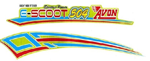 E-scoot 504 Avon (label) Device mark 5711200 Trademark