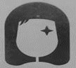 Image Of Female Face Depicted By Wine Glass With Four Pointed Star Device mark 5802974 Trademark