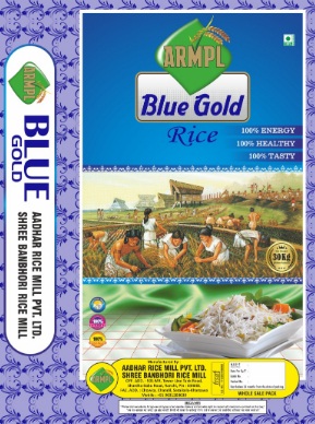 Armpl Blue Gold Device mark 5803870 Trademark
