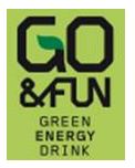 Go & Fun Green Energy Drink Device mark 5856248 Trademark