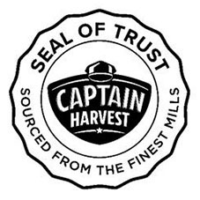 Captain Harvest-seal Of Trust (logo) Device mark 6048643 Trademark