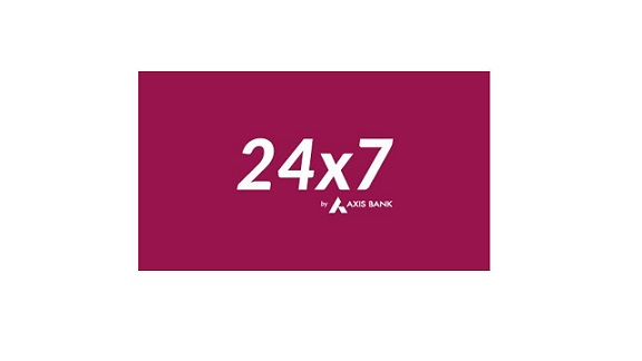 24x7 By Axis Bank Device mark 6071011 Trademark
