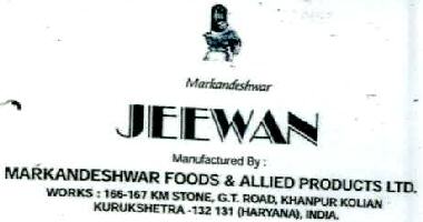 Jeewan Lebel Mark Device mark 6074303 Trademark