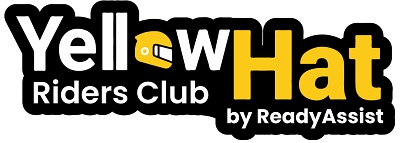 Yellow Hat Riders Club By Ready Assist Device mark 6075484 Trademark