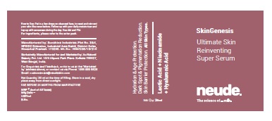 Neude.the Science Of_milk. Skin Genesis Device mark 6080252 Trademark