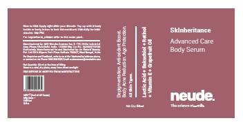 Neude.the Science Of_milk. Skinheritance Device mark 6080253 Trademark