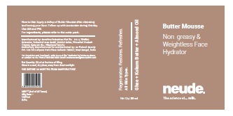 Neude.the Science Of_milk. Butter Mousse Device mark 6080249 Trademark