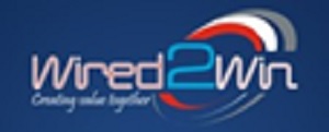 Wired2win ( Logo And Device) Device mark 6084532 Trademark