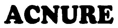 Acnure (word Mark) Device mark 2648227 Trademark