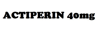 Actiperin 40mg Device mark 6088646 Trademark