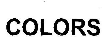 Colors (device) Device mark 2328313 Trademark