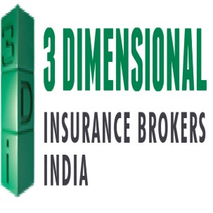 3 Dimensional Insurance Brokers India Device mark 6094938 Trademark