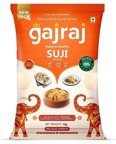 Gajraj Suji (logo) Device mark 6095601 Trademark