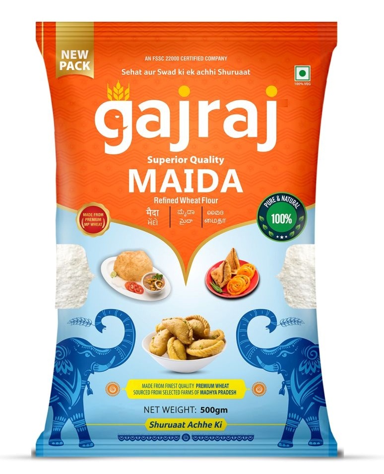 Gajraj Maida (logo) Device mark 6095603 Trademark