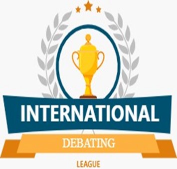 International Debating League (logo) Device mark 6096099 Trademark