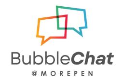 Bubblechat @morepen Device mark 6097553 Trademark